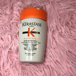 New Kérastase Nutritive Bain Satin Riche Shampoo Dry Damaged Hair